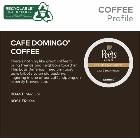 Peet's Coffee® Cafe Domingo Coffee Pods