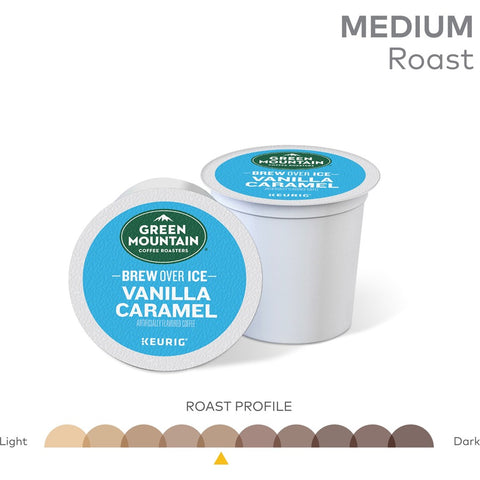 Green Mountain Coffee Roasters® Brew Over Ice Vanilla Caramel Coffee Pods