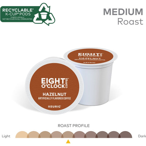 Eight O'Clock® Hazelnut Coffee Pods