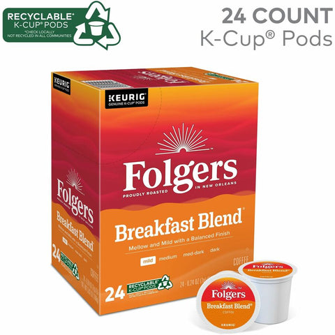 Folgers® Breakfast Blend Coffee Pods
