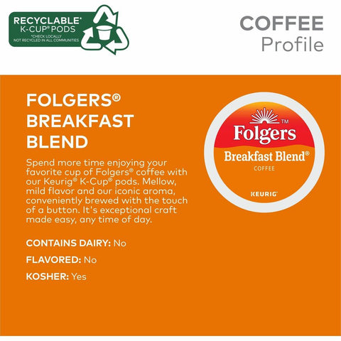 Folgers® Breakfast Blend Coffee Pods