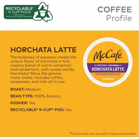 McCafé® K-Cup Horchata Latte Pods