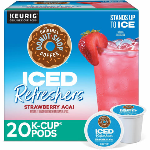 The Original Donut Shop® Iced Refreshers Strawberry Acai Pods