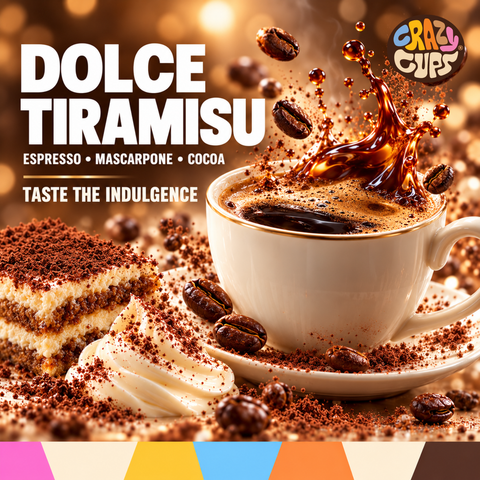 Dolce Tiramisu Flavored Coffee Pods