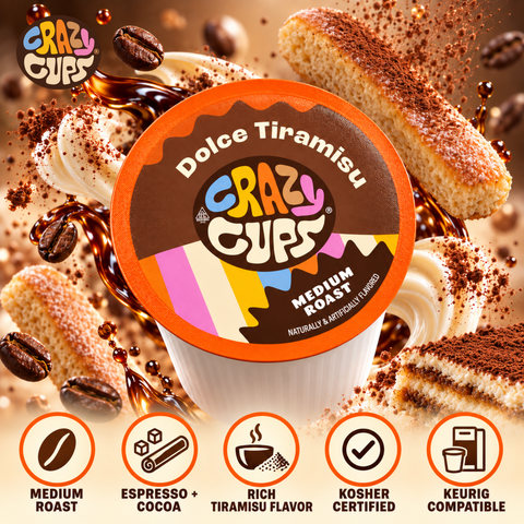 Dolce Tiramisu Flavored Coffee Pods