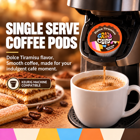 Dolce Tiramisu Flavored Coffee Pods