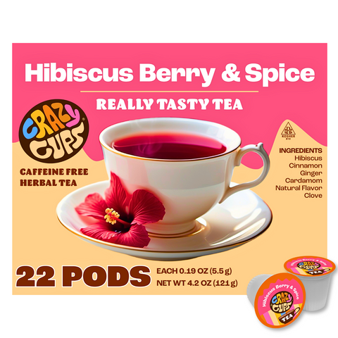 Hibiscus Berry & Spice Herbal Tea Pods