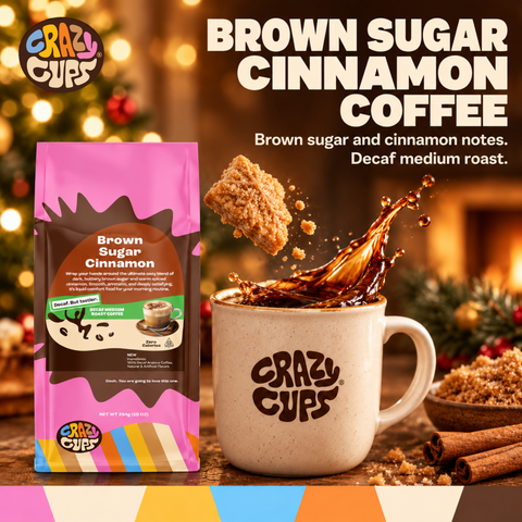 Decaf Brown Sugar Cinnamon Flavored Ground Coffee