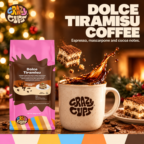 Dolce Tiramisu Flavored Ground Coffee