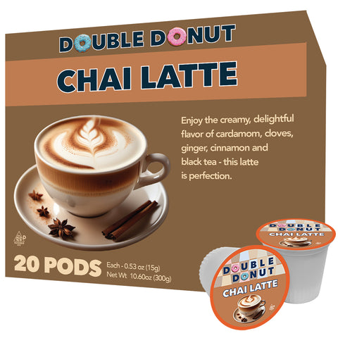Double Donut Chai Latte Pods