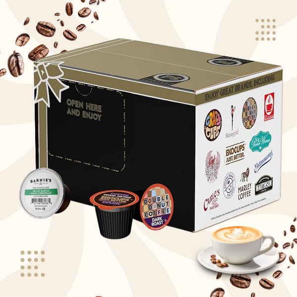 Perfect Samplers Flavored Coffee Pods Variety Pack, 50 Count