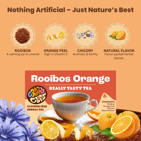 Rooibos Orange Herbal Tea Pods