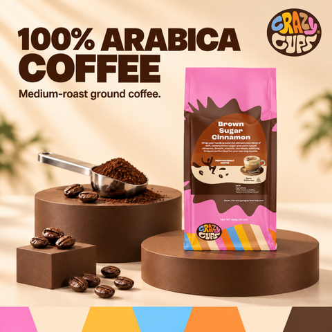 Brown Sugar Cinnamon Flavored Ground Coffee