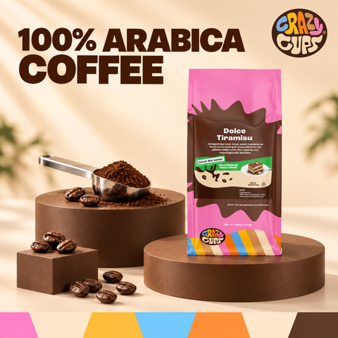 Decaf Dolce Tiramisu Flavored Ground Coffee
