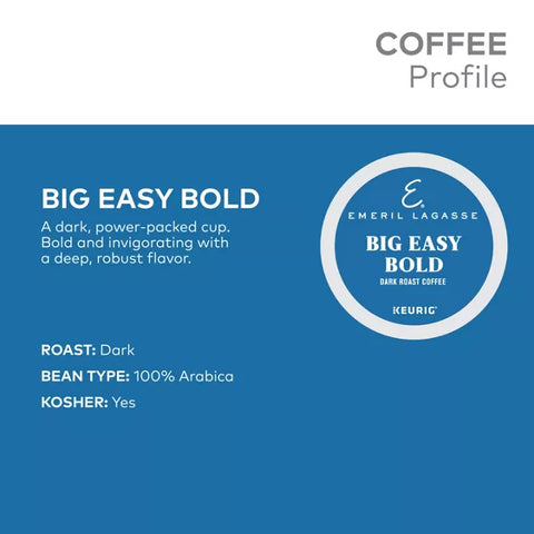 Emeril's K-Cup Emeril Big Easy Bold Coffee Pods