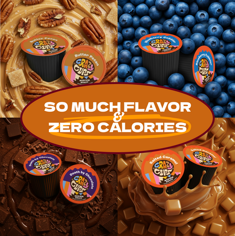 Deluxe Flavored Coffee Pod Variety Pack Gift Box