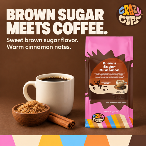 Brown Sugar Cinnamon Flavored Ground Coffee
