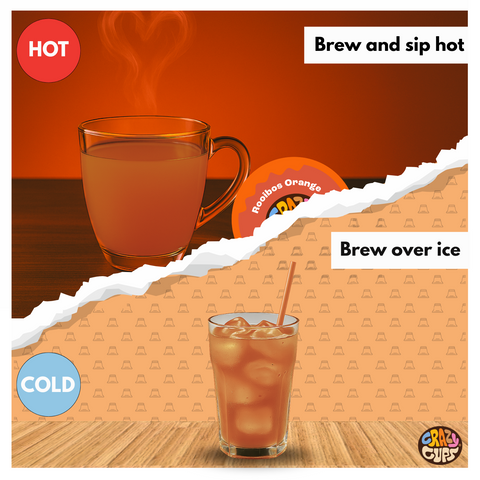 Rooibos Orange Herbal Tea Pods