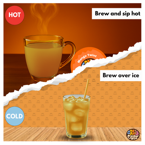 Mango Twist Herbal Tea Pods