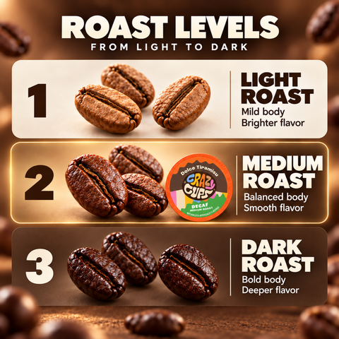 Decaf Dolce Tiramisu Flavored Coffee Pods