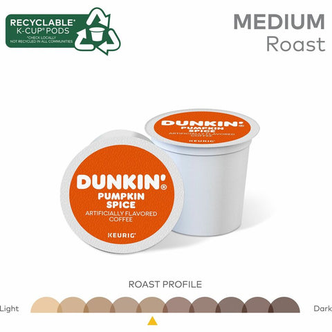 Dunkin'® K-Cup Pumpkin Spice Coffee Pods