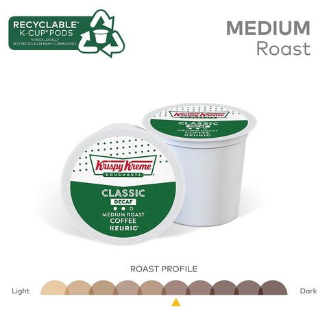 Krispy Kreme Doughnuts® Classic Decaf Coffee Pods