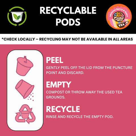 Hibiscus Berry & Spice Herbal Tea Pods