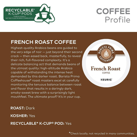 Barista Prima Coffeehouse® French Roast Coffee Pods