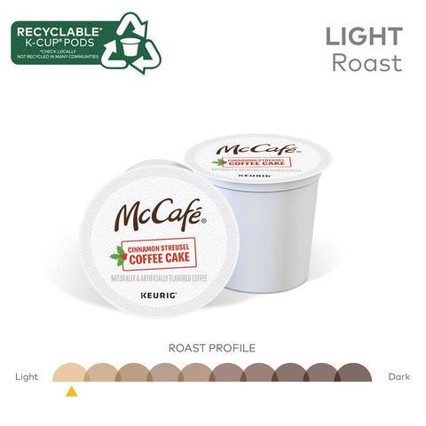 McCafé® Cinnamon Streusel Cake Coffee Pods