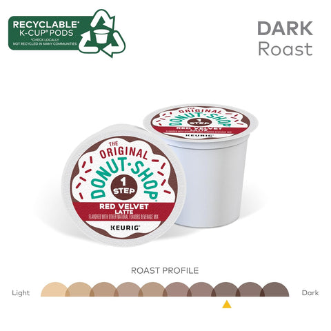 The Original Donut Shop® Red Velvet Latte Pods