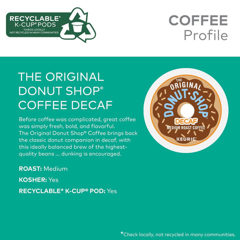 The Original Donut Shop® K-Cup Decaf Coffee