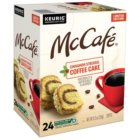 McCafé® Cinnamon Streusel Cake Coffee Pods