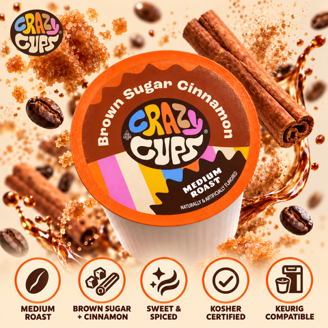 Brown Sugar Cinnamon Flavored Coffee Pods