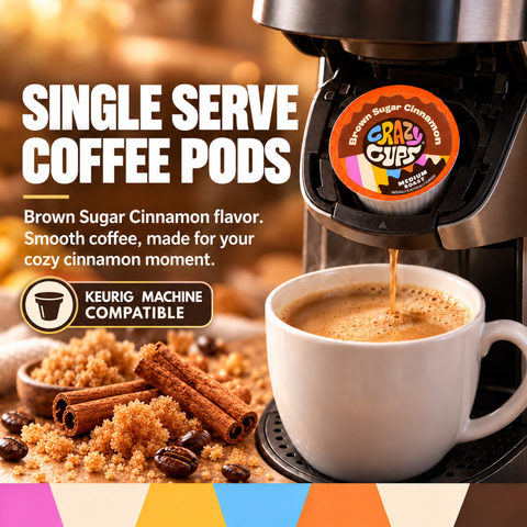 Brown Sugar Cinnamon Flavored Coffee Pods