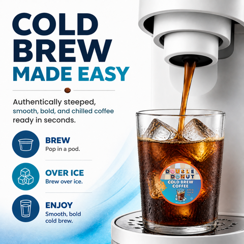 Double Donut Cold Brew Coffee Pods