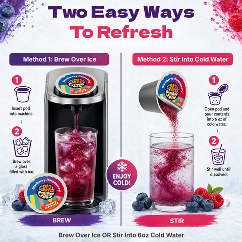 Blueberry Raspberry Summer Refresher Pods