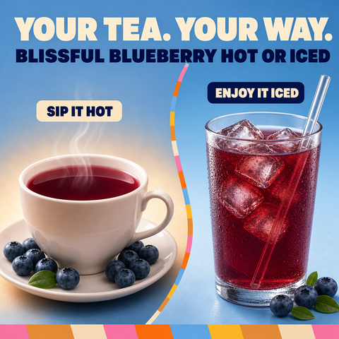 Blissful Blueberry Flavored Tea Pods
