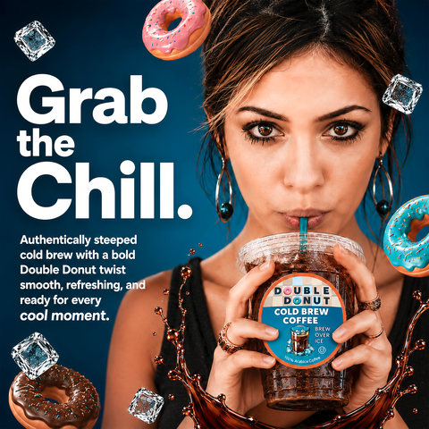 Double Donut Cold Brew Coffee Pods