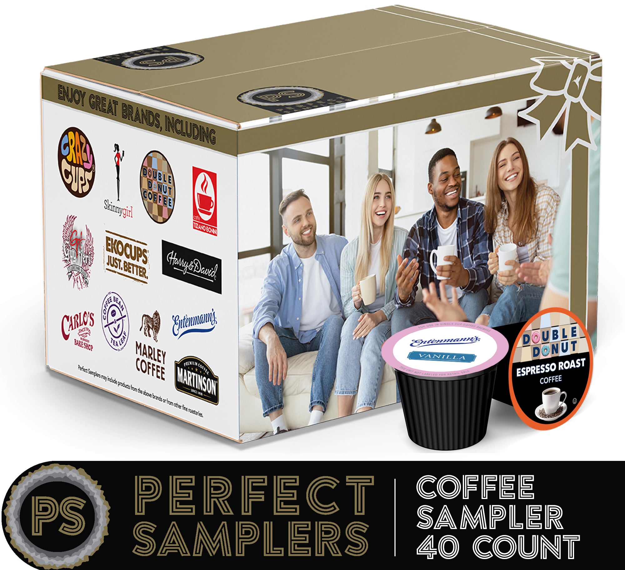 Custom Variety Pack Coffee Single Serve Cups for Keurig K Cup Brewers Variety 20 Count　並行輸入品 Custom Assortment Variety Pack for Keurig K Cup Sampler, 30 Count