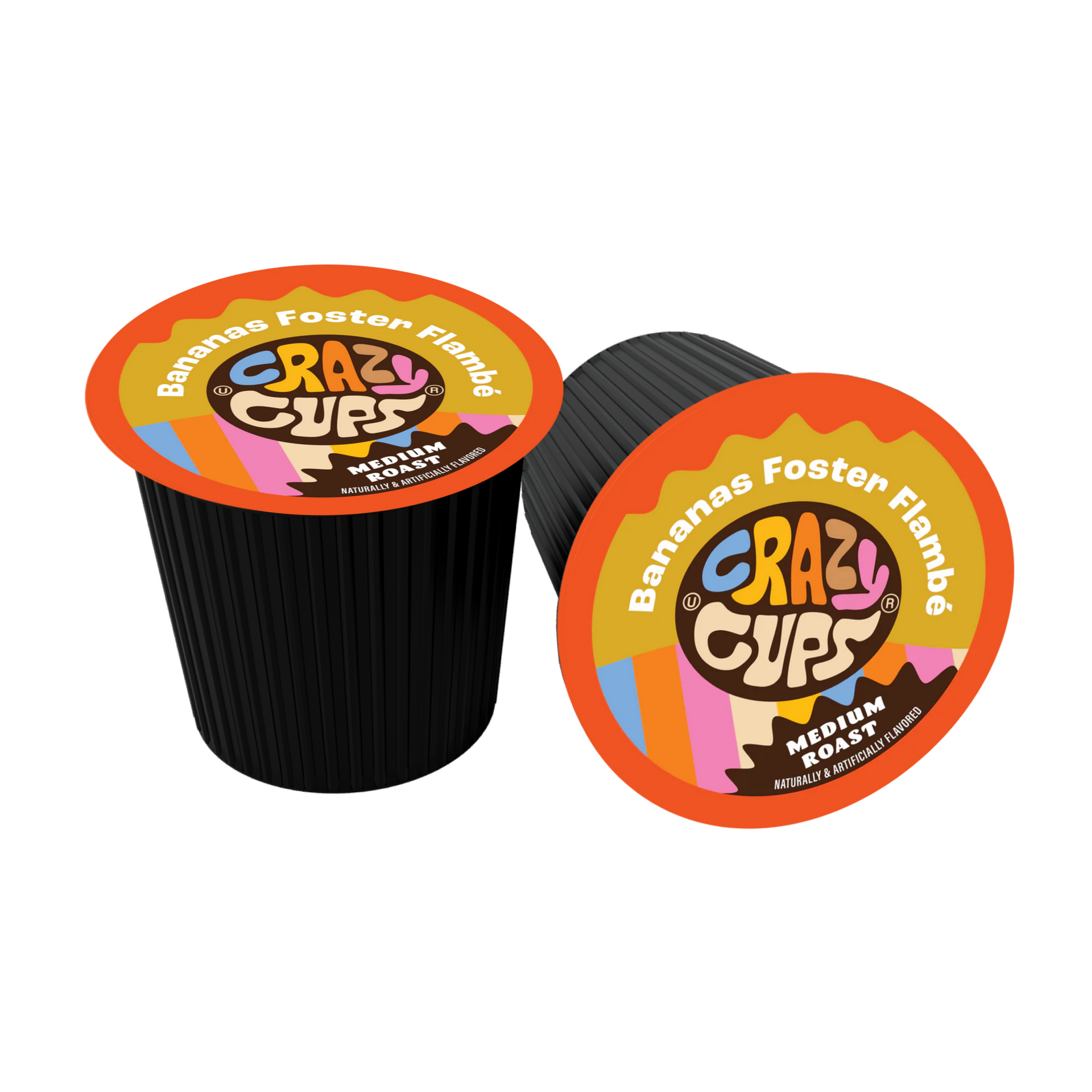 Banana Foster Flambe Flavored Coffee Pods | Crazy Cups
