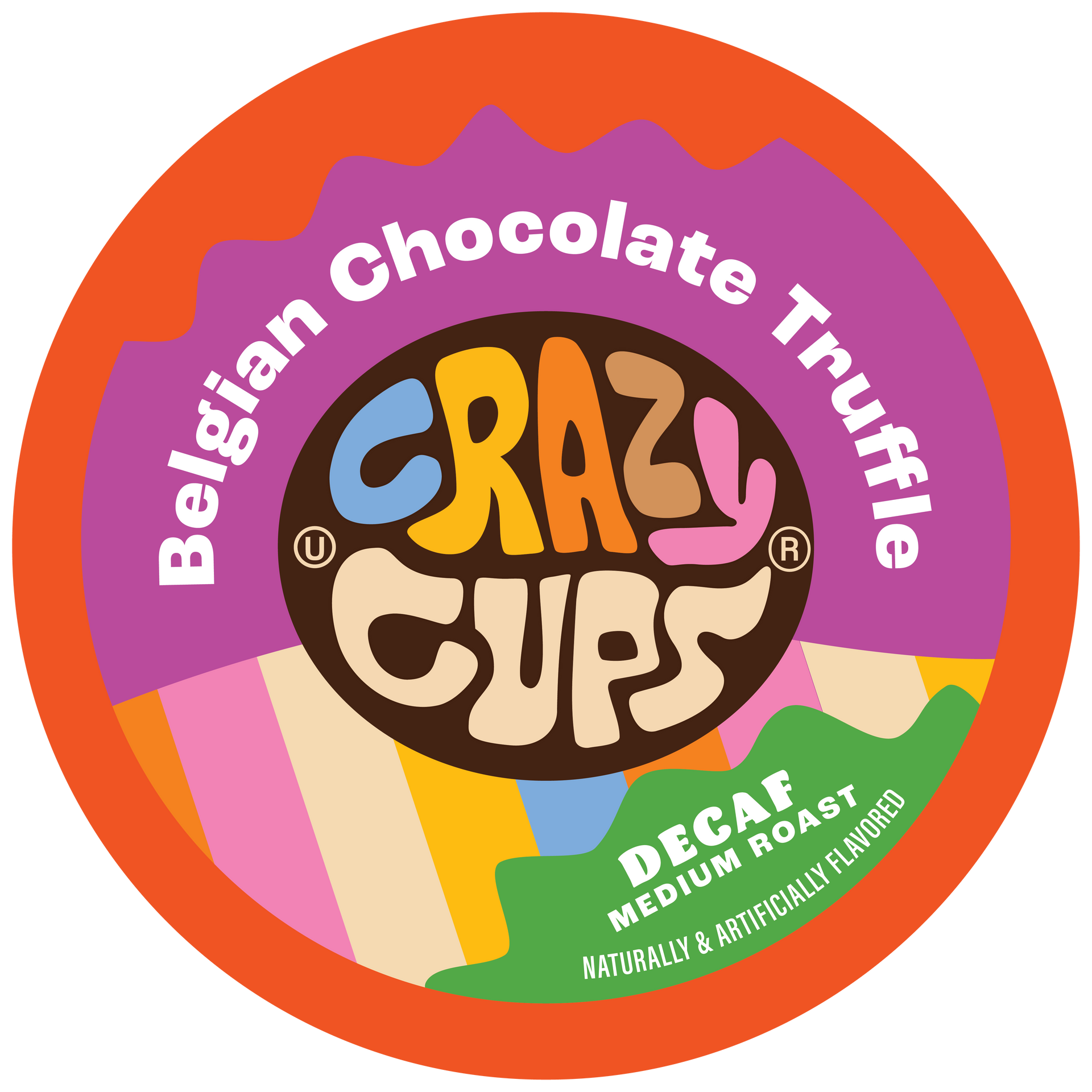 Decaf Belgian Chocolate Truffle Flavored Coffee Pods – Crazy Cups
