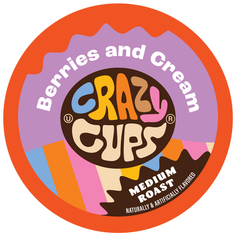 Berries & Cream | Keurig Compatible K Pods | Crazy Cups Berries & Cream | Keurig Compatible K Pods | Crazy Cups