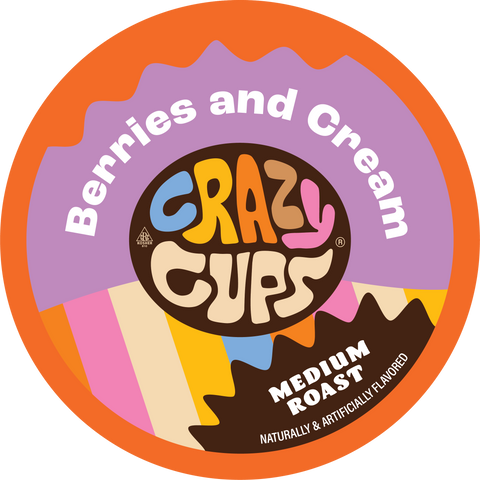 Berries & Cream | Keurig Compatible K Pods | Crazy Cups Berries & Cream | Keurig Compatible K Pods | Crazy Cups