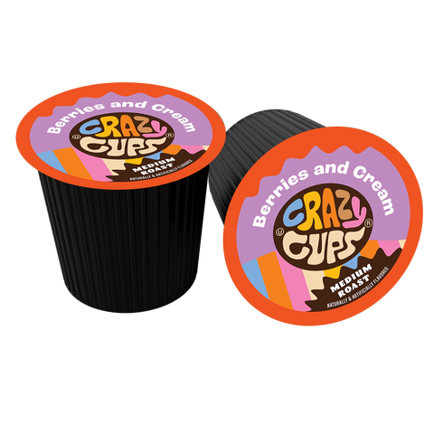 Berries And Cream Flavored Coffee Pods