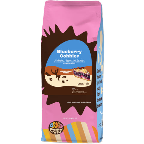 Blueberry Cobbler Flavored Ground Coffee