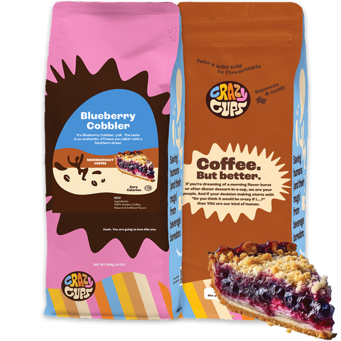 Blueberry Cobbler Flavored Ground Coffee