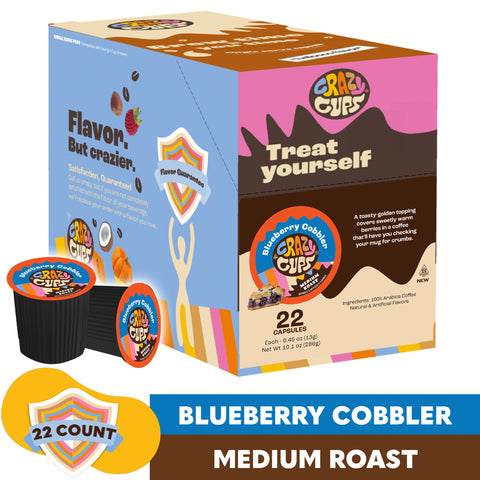 Blueberry Cobbler Flavored Coffee Pods