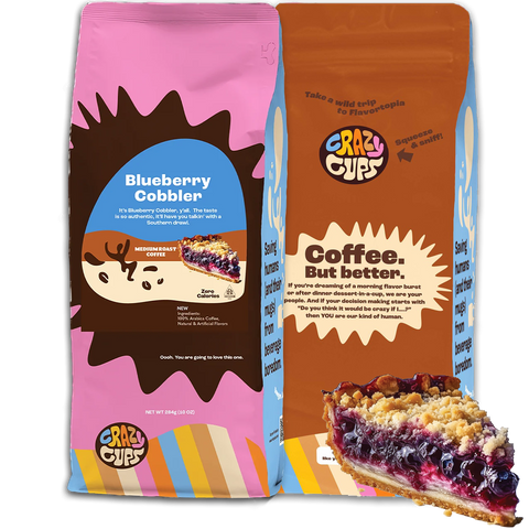 Blueberry Cobbler Flavored Ground Coffee