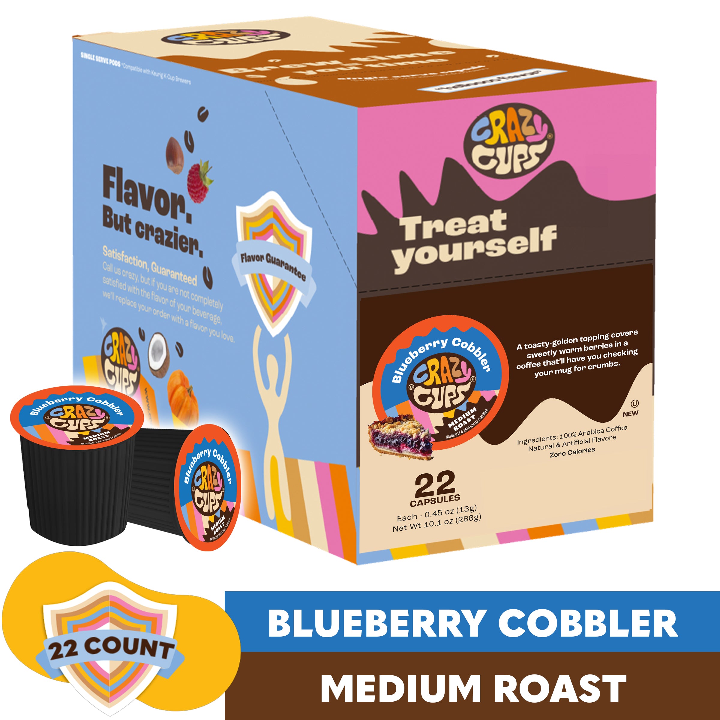 Blueberry Cobbler K Pods | Crazy Cups