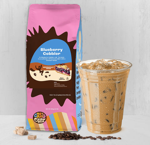 Blueberry Cobbler Flavored Ground Coffee